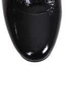 Women's Heeled Patent Leather Boots | Derimod
