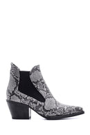 Women's Snakeskin Detailed Boots | Derimod