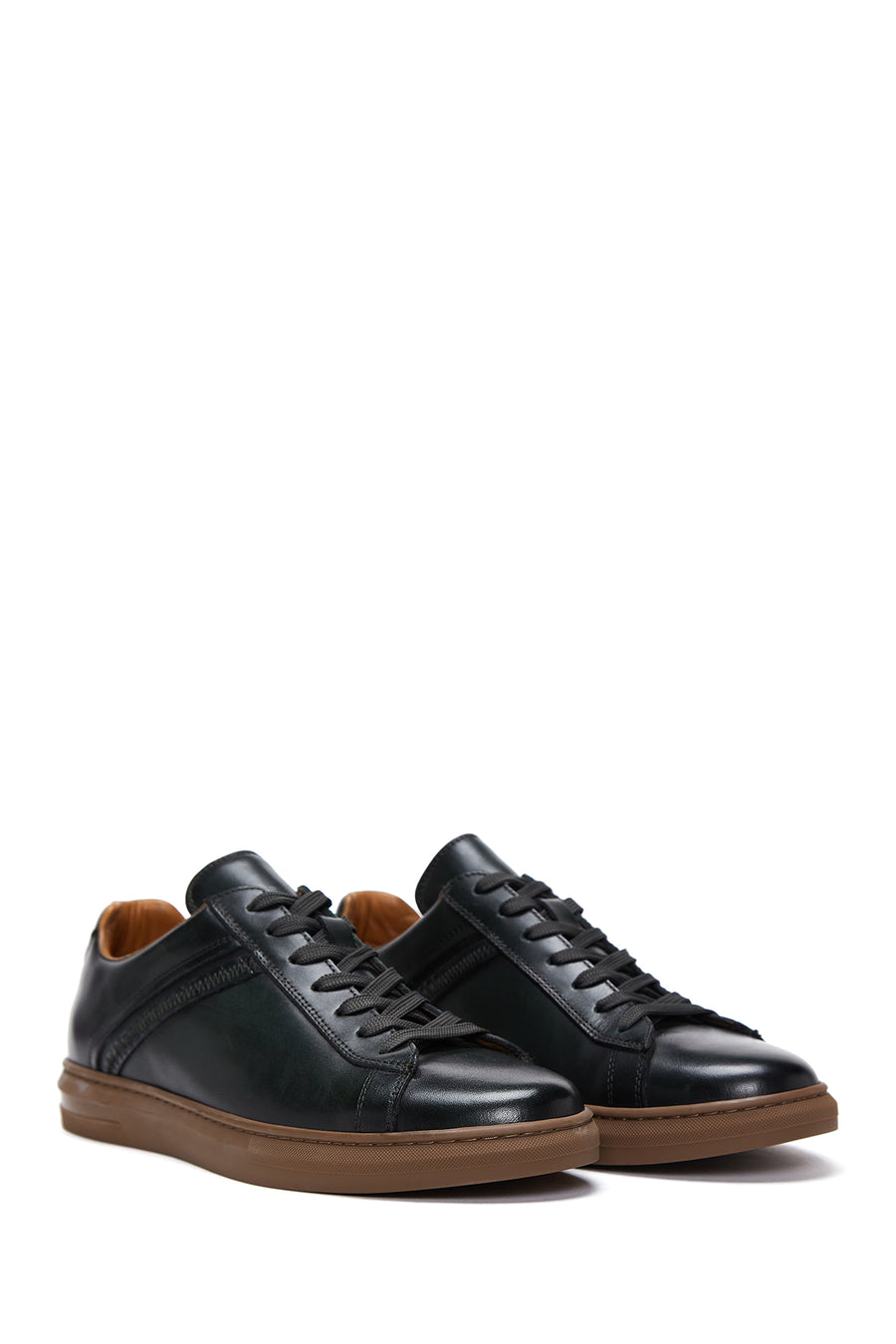 Men's Green Leather Sneaker