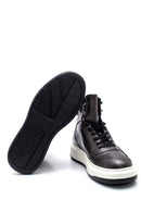 Men's Leather High-top Sneaker | Derimod
