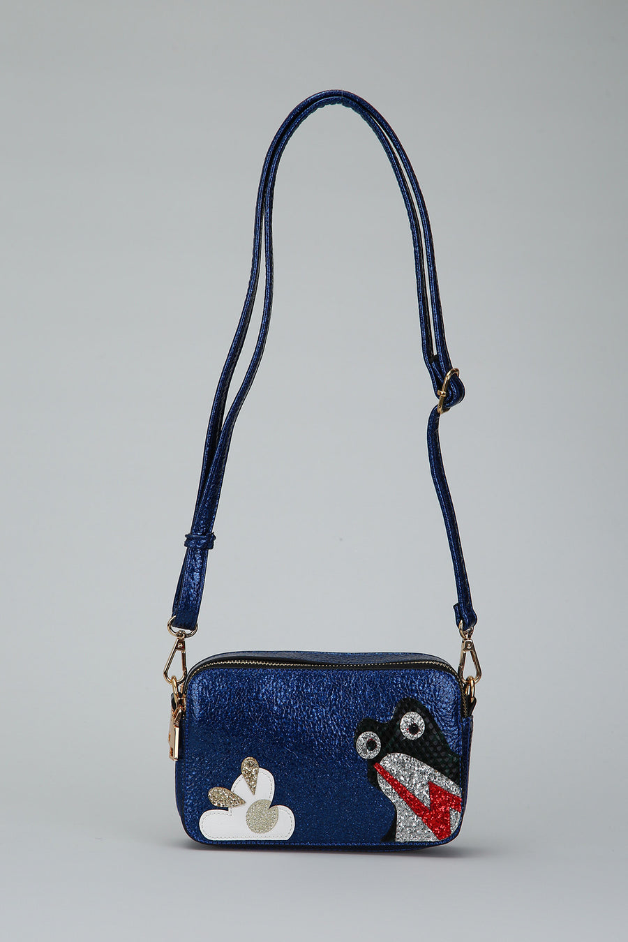 Printed Blue Women's Crossbody Bag