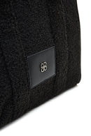 Women's Black Plush Handbag | Derimod