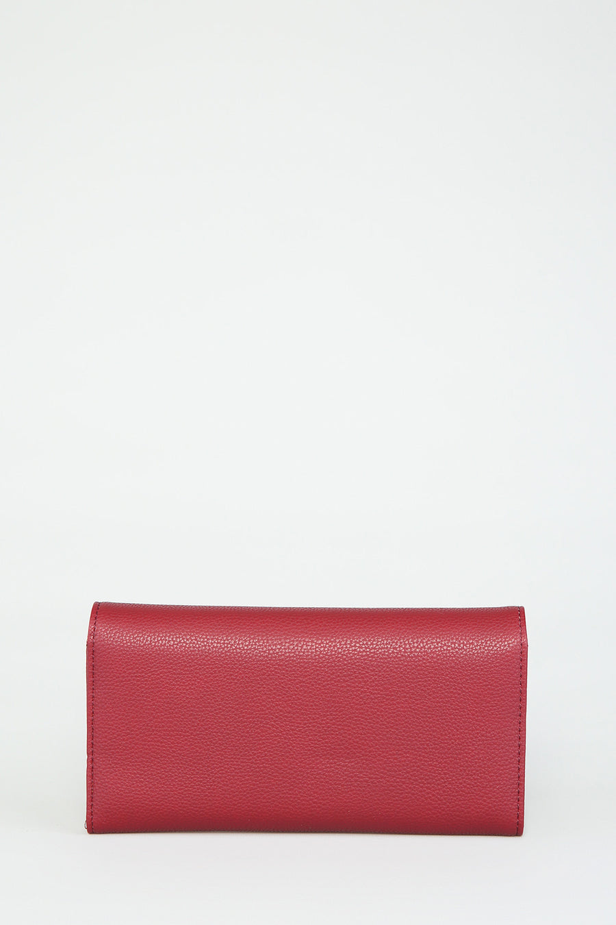 Women's Burgundy Faux Leather Wallet