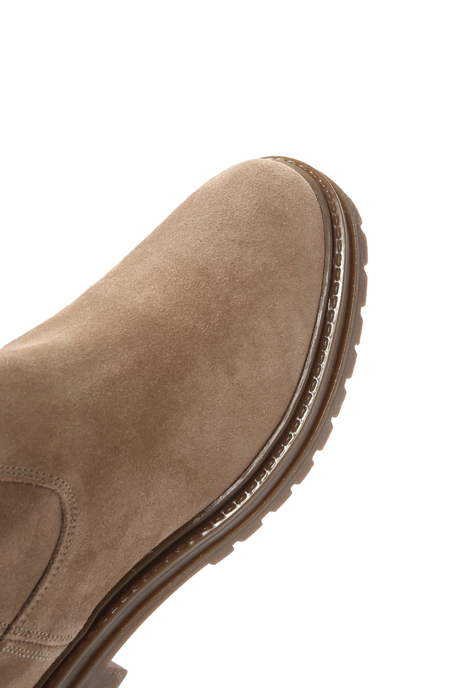 Geox Women's Beige Iridea Suede Boots
