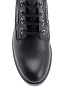 Women's Studded Detailed Leather Boots | Derimod