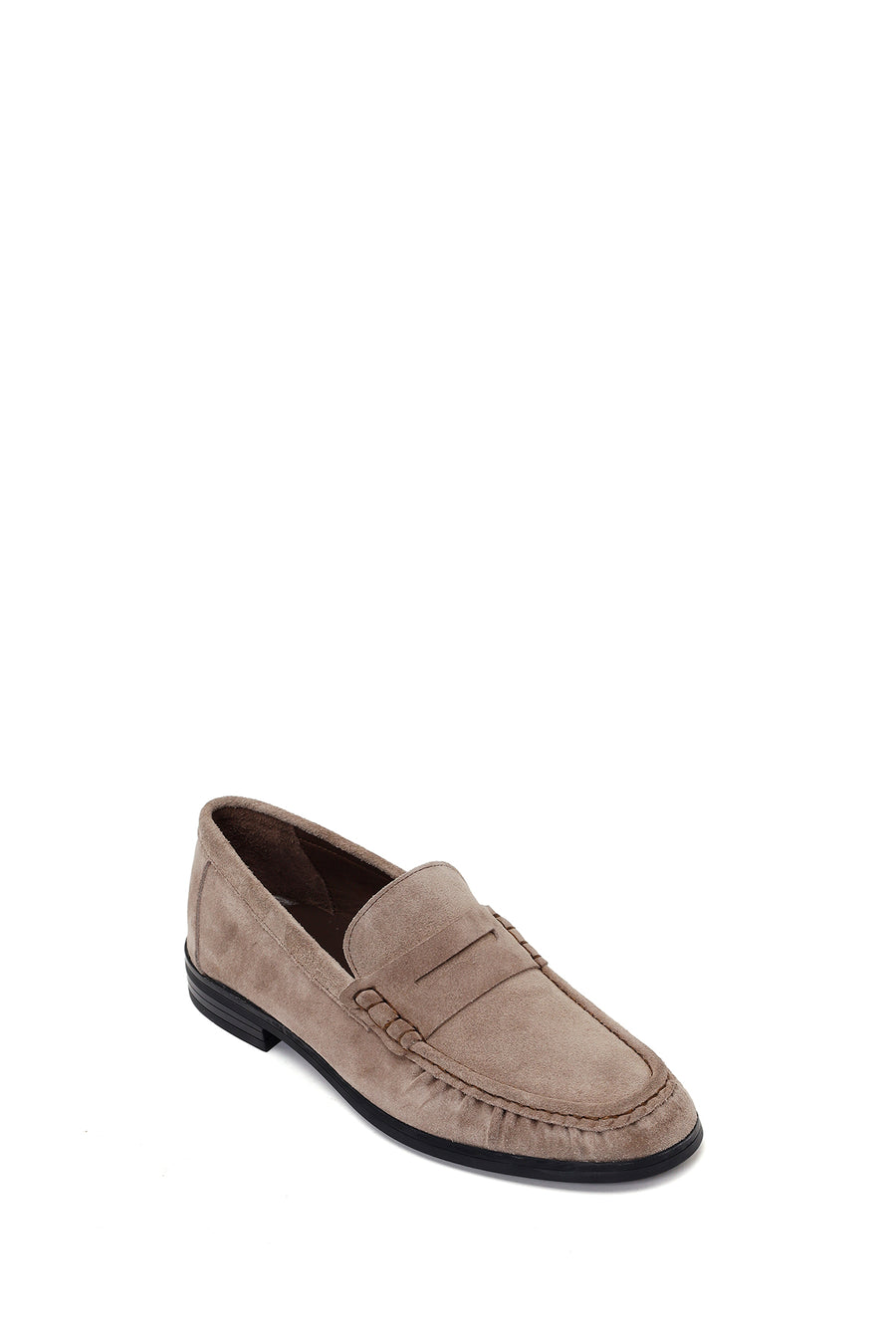 Male Gray Suede Casual Loafer