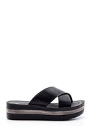 Women's Wedge Heeled Slippers | Derimod