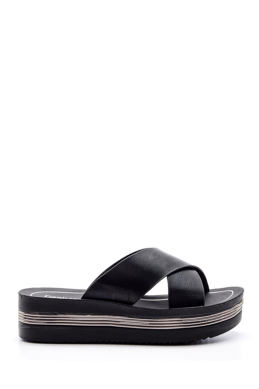 Women's Wedge Heeled Slippers 19SFE274932 | Derimod