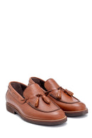 Men's Leather Tassel Detailed Loafer | Derimod