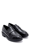 Women's Crocodile Patterned Loafer | Derimod