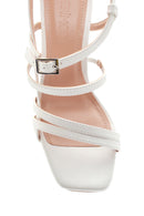 Women's White Heeled Sandals | Derimod