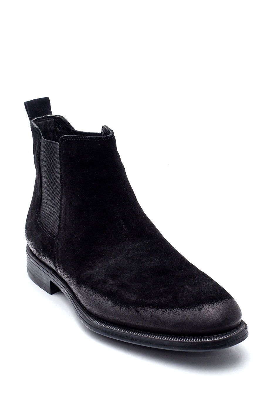 Men's Leather Suede Chelsea Boots