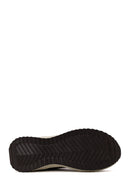Woman Brown Lace-up Thick-soled Leather Sneaker | Derimod