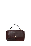 Woman Burgundy Long-Strap Shoulder Bag | Derimod