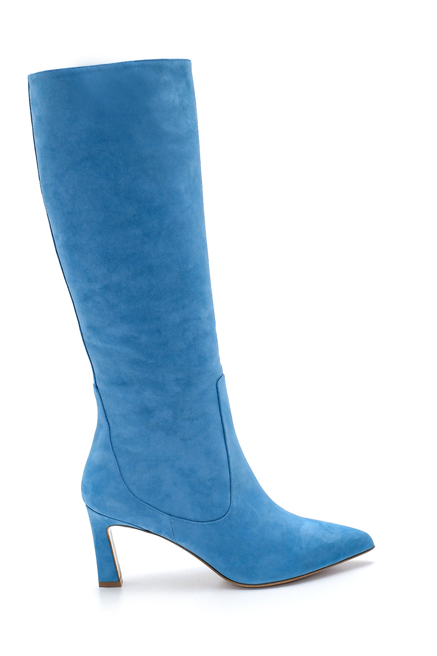 Women's Nubuck Leather Heeled Boots 20WFD1672V3 | Derimod