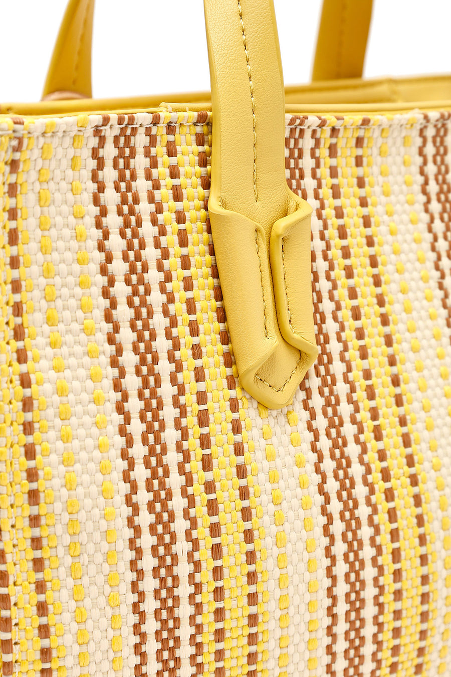 Woman Yellow Long Shoulder Bag