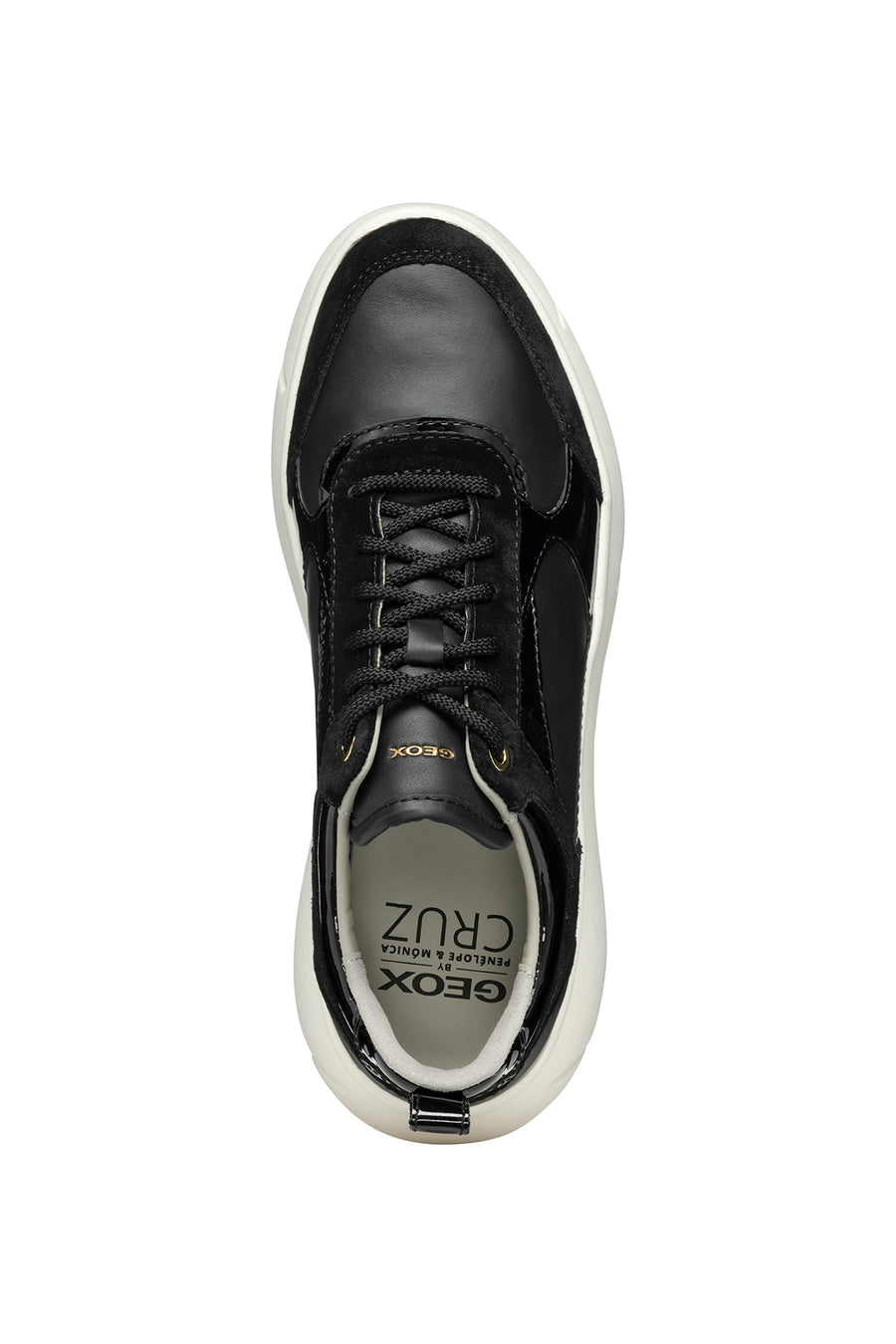 Geox Women's Black Nebula 2.0 X Lace-Up Sneakers
