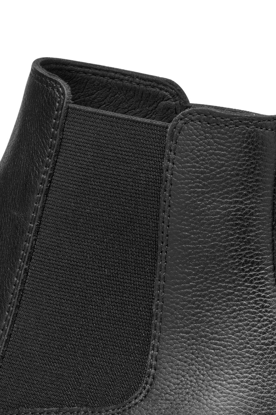 Geox Men's Black Terence Leather Chelsea Boots