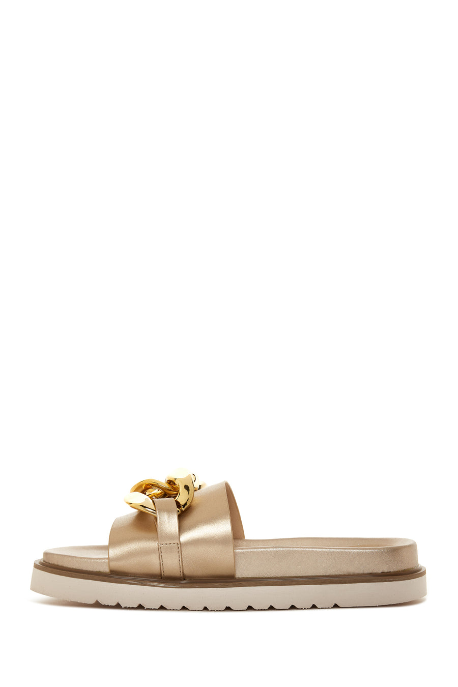 Women's Chain Metallic Slippers