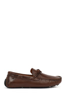 Men's Brown Leather Casual Loafer | Derimod