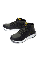 Men's Khaki High Top Sneaker | Derimod