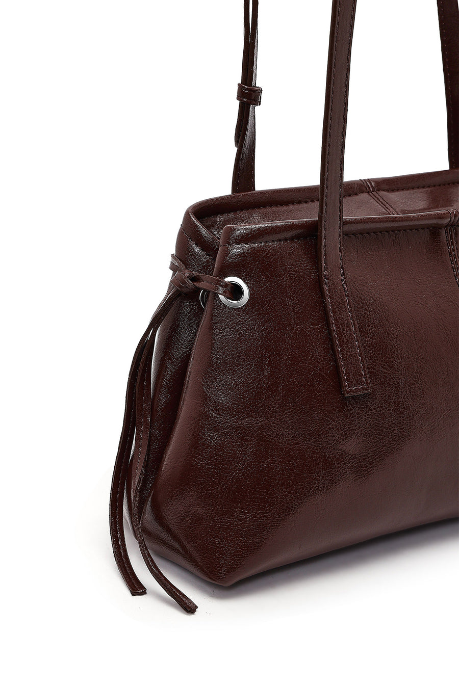 Woman Brown Classic Shoulder Bag