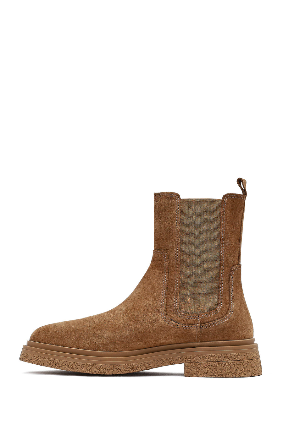 Women's Mink Suede Leather Chelsea Boot