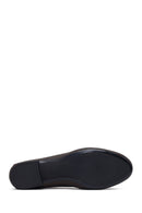 Women's Brown Leather Ballerinas | Derimod
