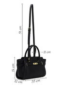 Woman Black Long-Strap Classic Shoulder Bag | Derimod