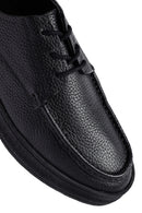 Men's Black Lace Up Leather Casual Shoes | Derimod