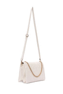 Women's Cream Quilted Shoulder Bag | Derimod
