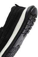 Men's Black Lace-Up Nubuck Leather Casual Shoes | Derimod