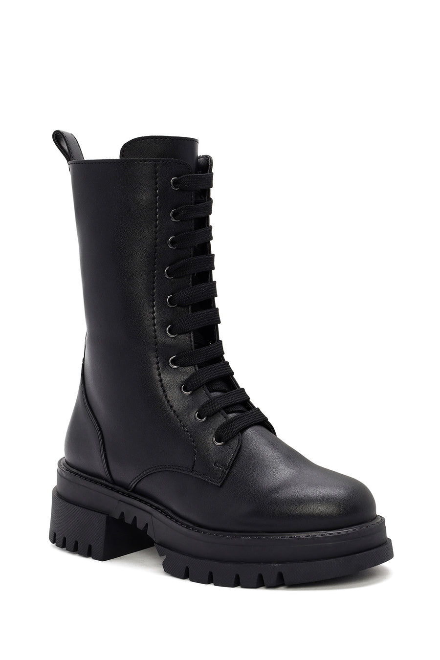 Women's Black Zippered Boots