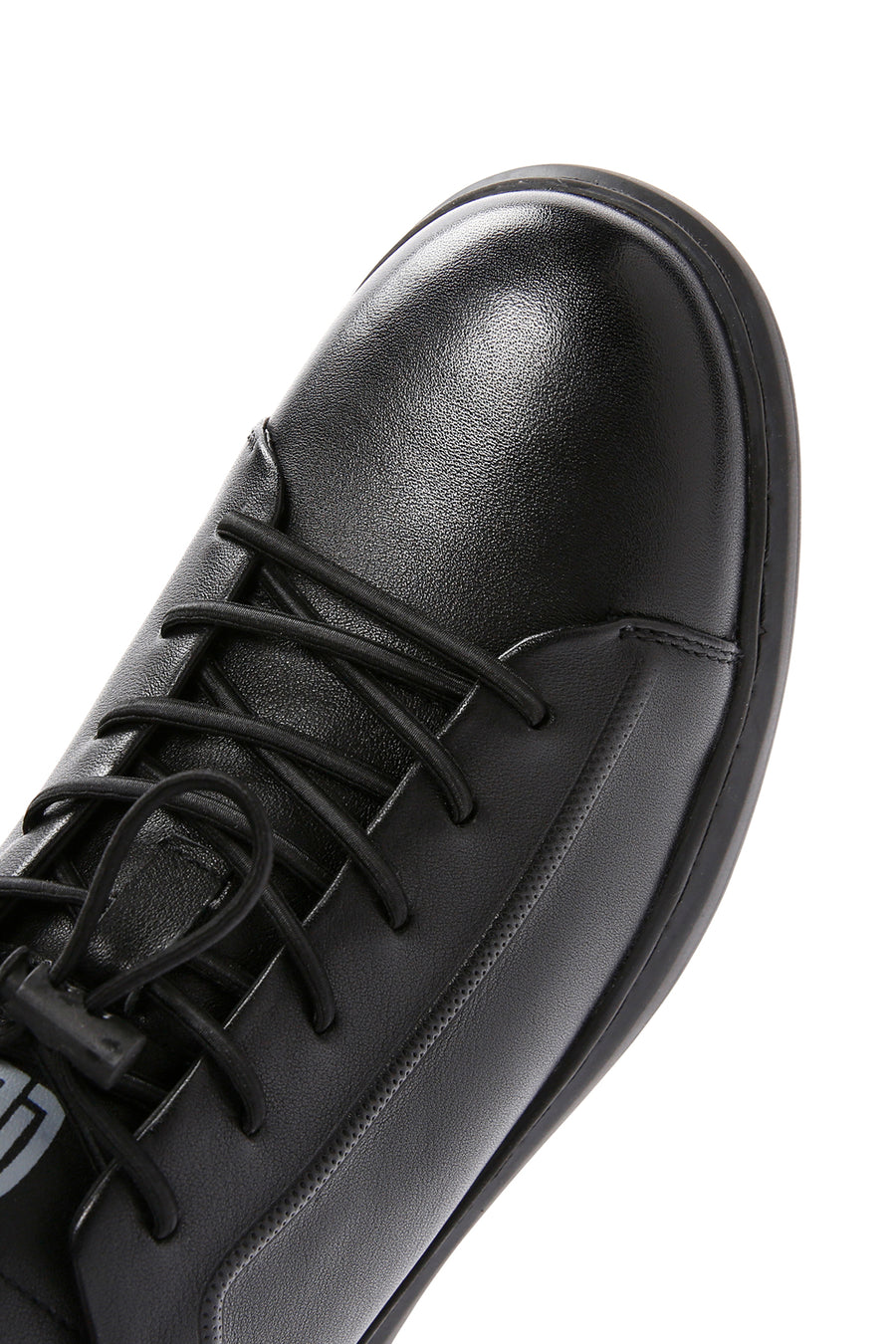 Erkek Siyah Deri Sneaker