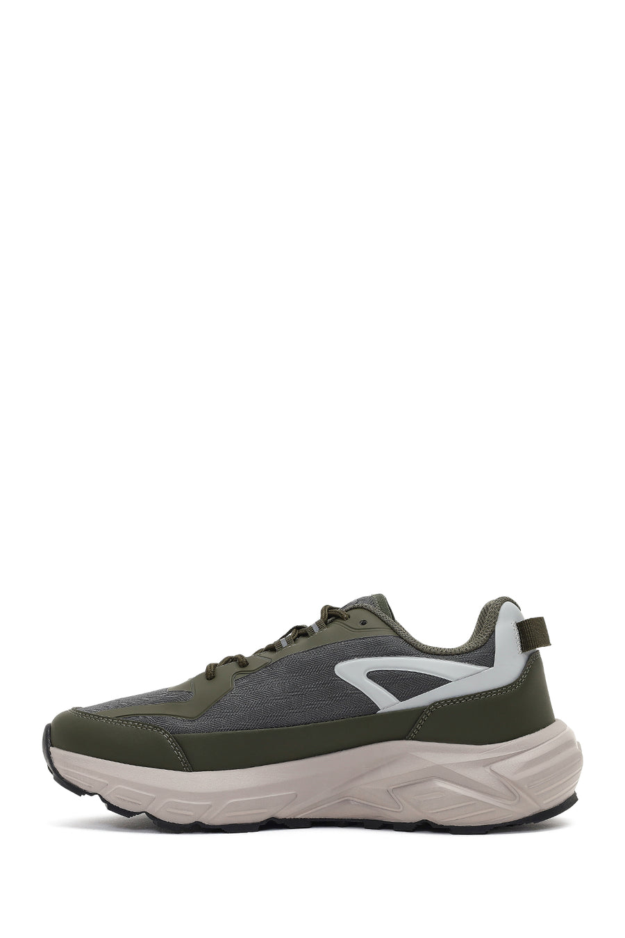 Derimod Studio Men's Green Lace-Up Thick-Soled Sneaker