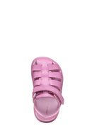 Geox Kız Bebek Pembe B Sandal Fusbetto A - Synt.Lea Bantlı Sandalet | Derimod