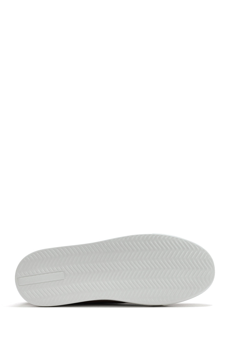 Erkek Taba Bağcıklı Kalın Tabanlı Baskılı Deri Sneaker