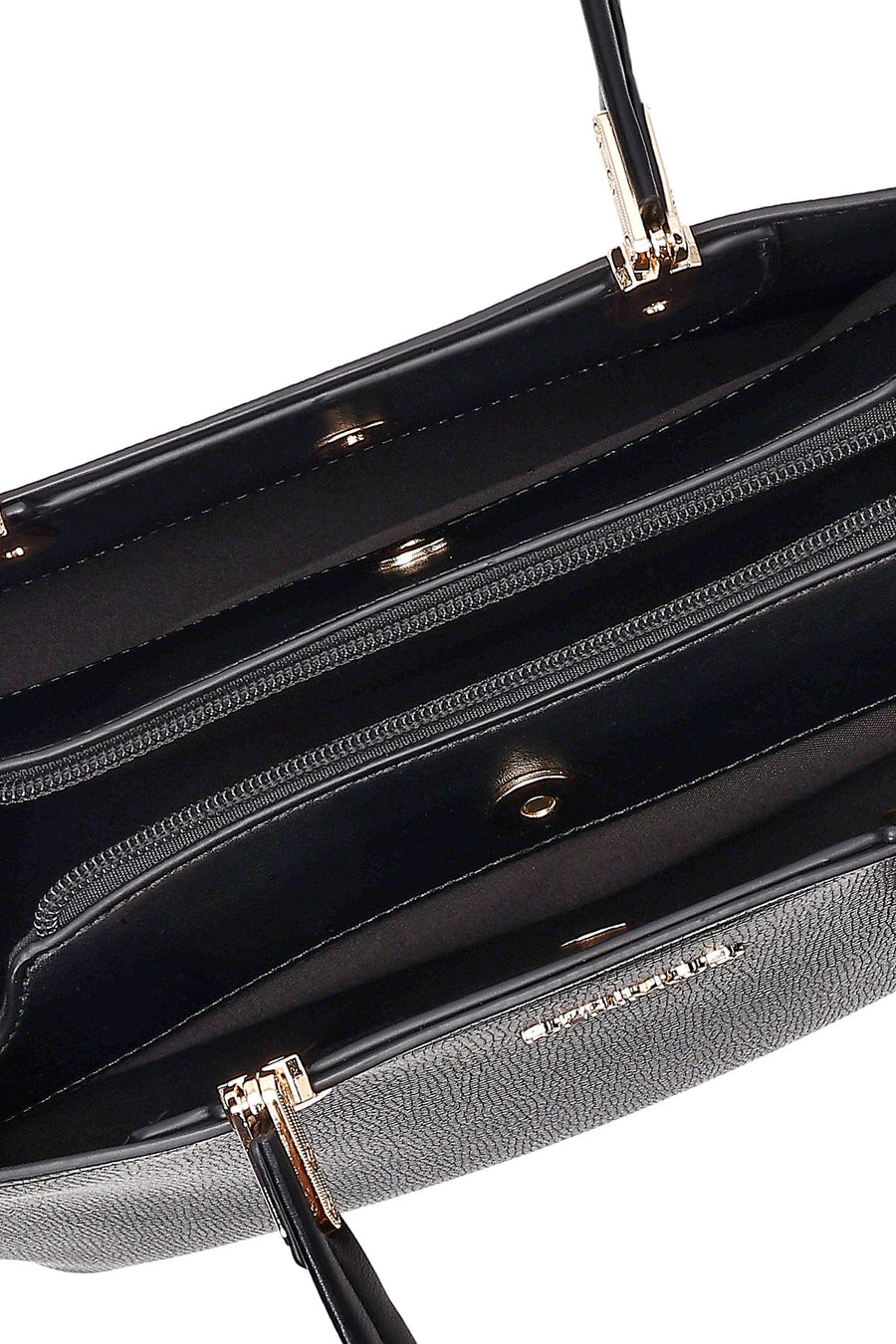 Women's Black Long Strap Classic Handbag