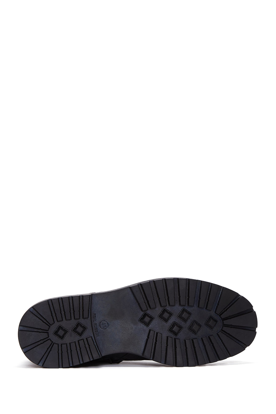 Men's Black Leather Zippered Boots