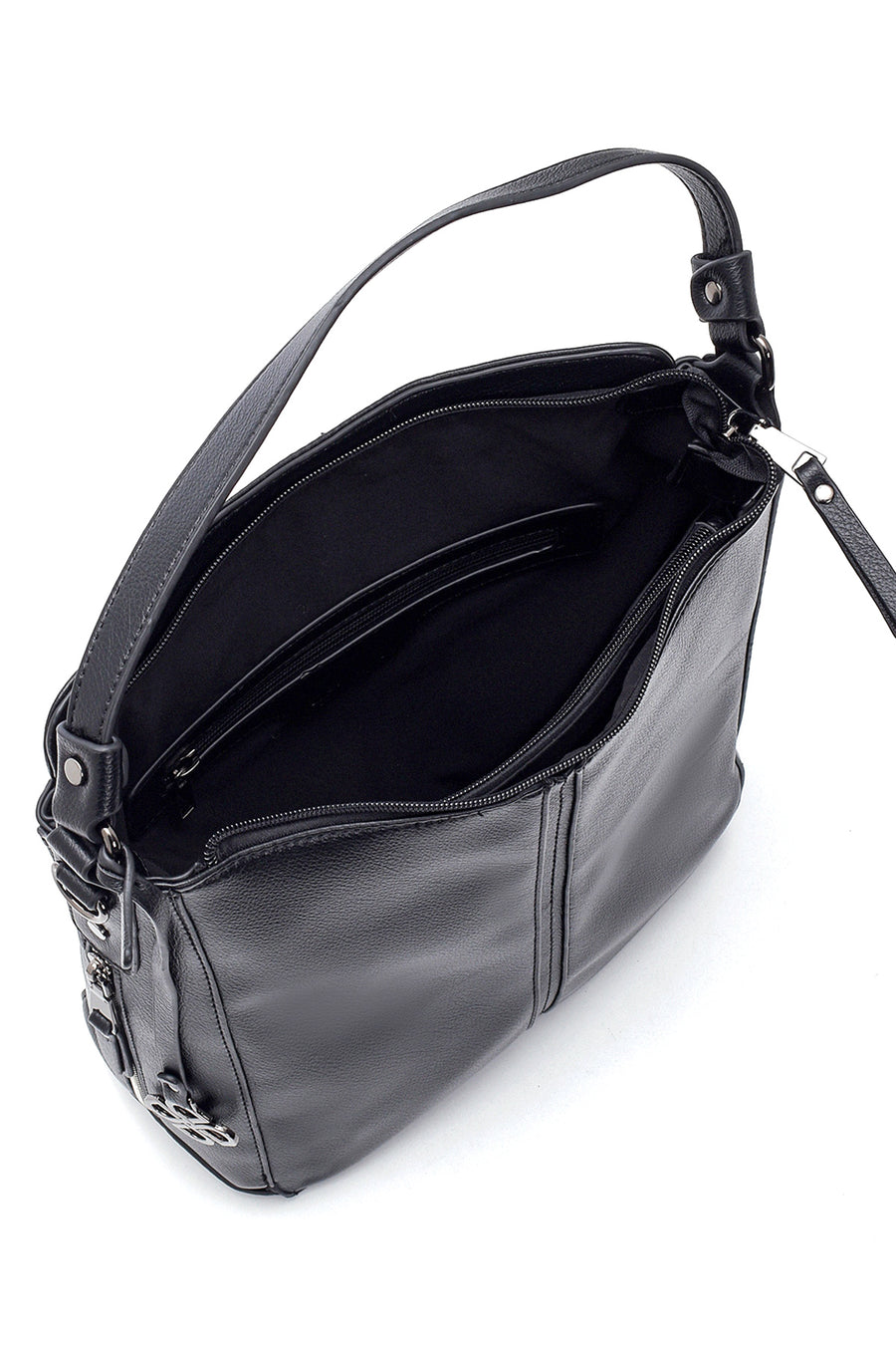 Women's Black Shoulder Bag