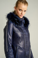 Adora Women's Leather Jacket | Derimod