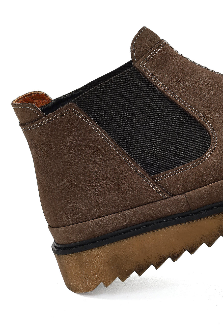 Men's Mink Nubuck Leather Chelsea Boot