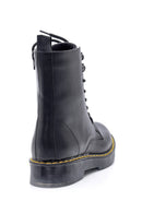 Women's Transparent Sole Patent Leather Boots | Derimod