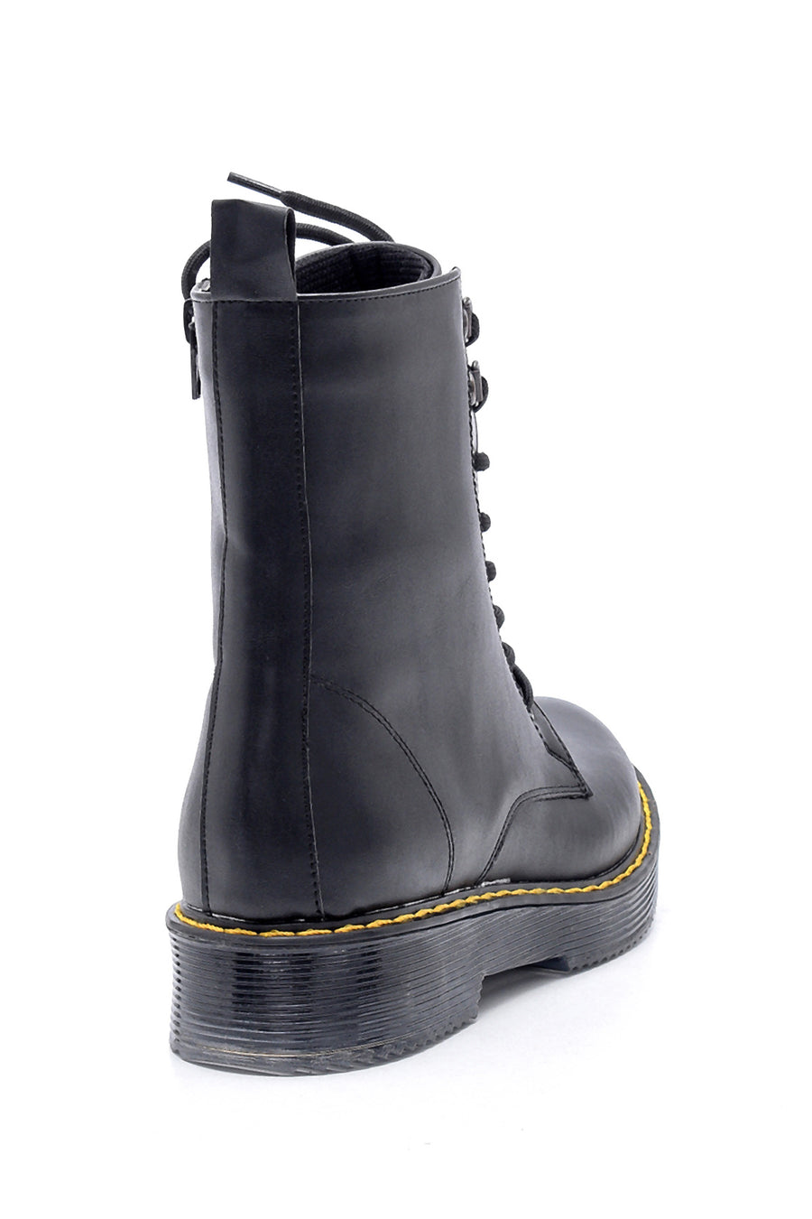 Women's Transparent Sole Patent Leather Boots