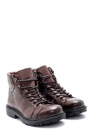 Men's Leather Buckle Detailed Casual Boots | Derimod