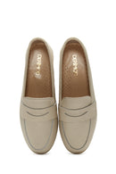 Women's Leather Casual Loafer | Derimod