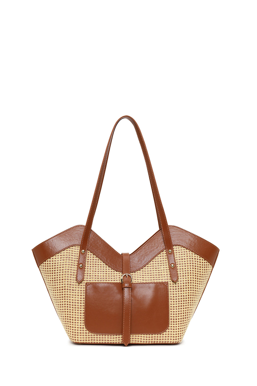 Woman Taba Wicker Shoulder Bag