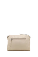 Woman Cream Long-Strap Patterned Crossbody Bag | Derimod