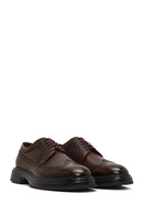 Men's Brown Lace-Up Thick Sole Leather Casual Shoes | Derimod