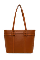 Woman Brown Long-Strap Classic Shoulder Bag | Derimod